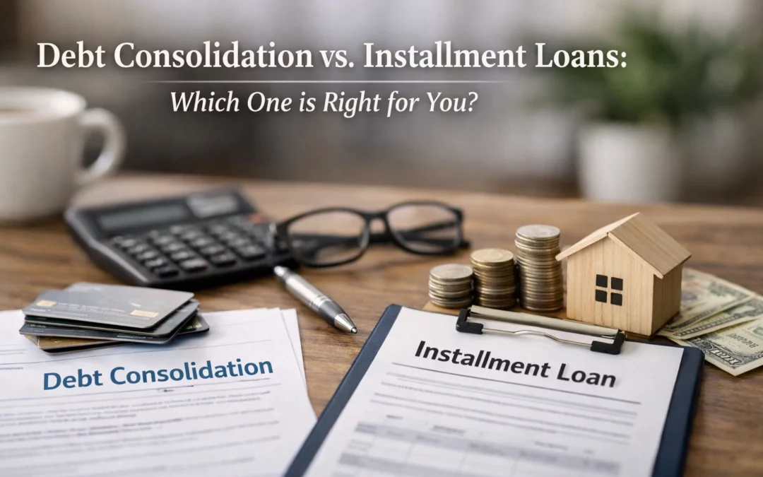Debt Consolidation vs. Installment Loans: Which One is Right for You?