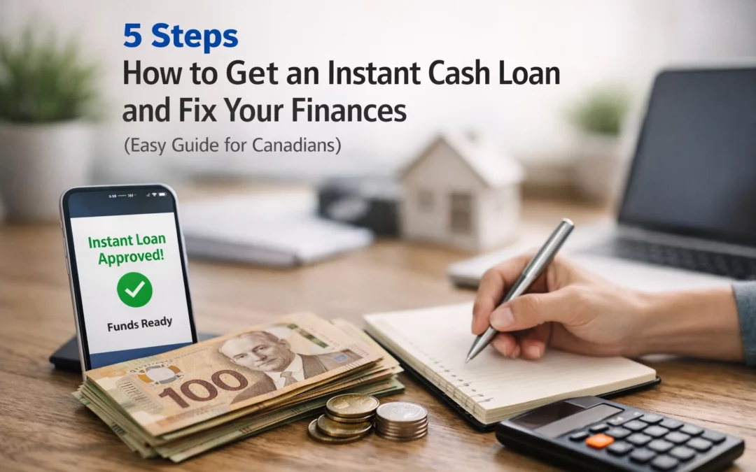5 Steps How to Get an Instant Cash Loan and Fix Your Finances (Easy Guide for Canadians)